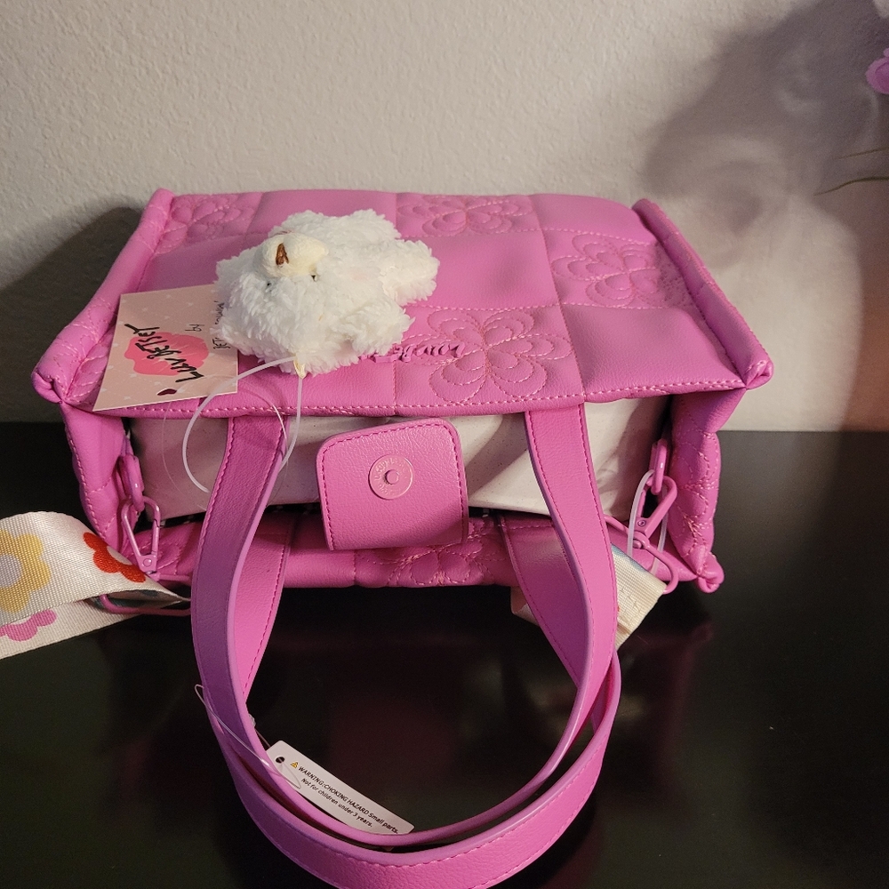 Betsey Johnson  Pink Tote Bag - Picture 7 of 11